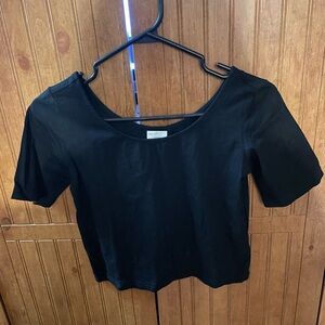 Black Crop Top T 2 for $10